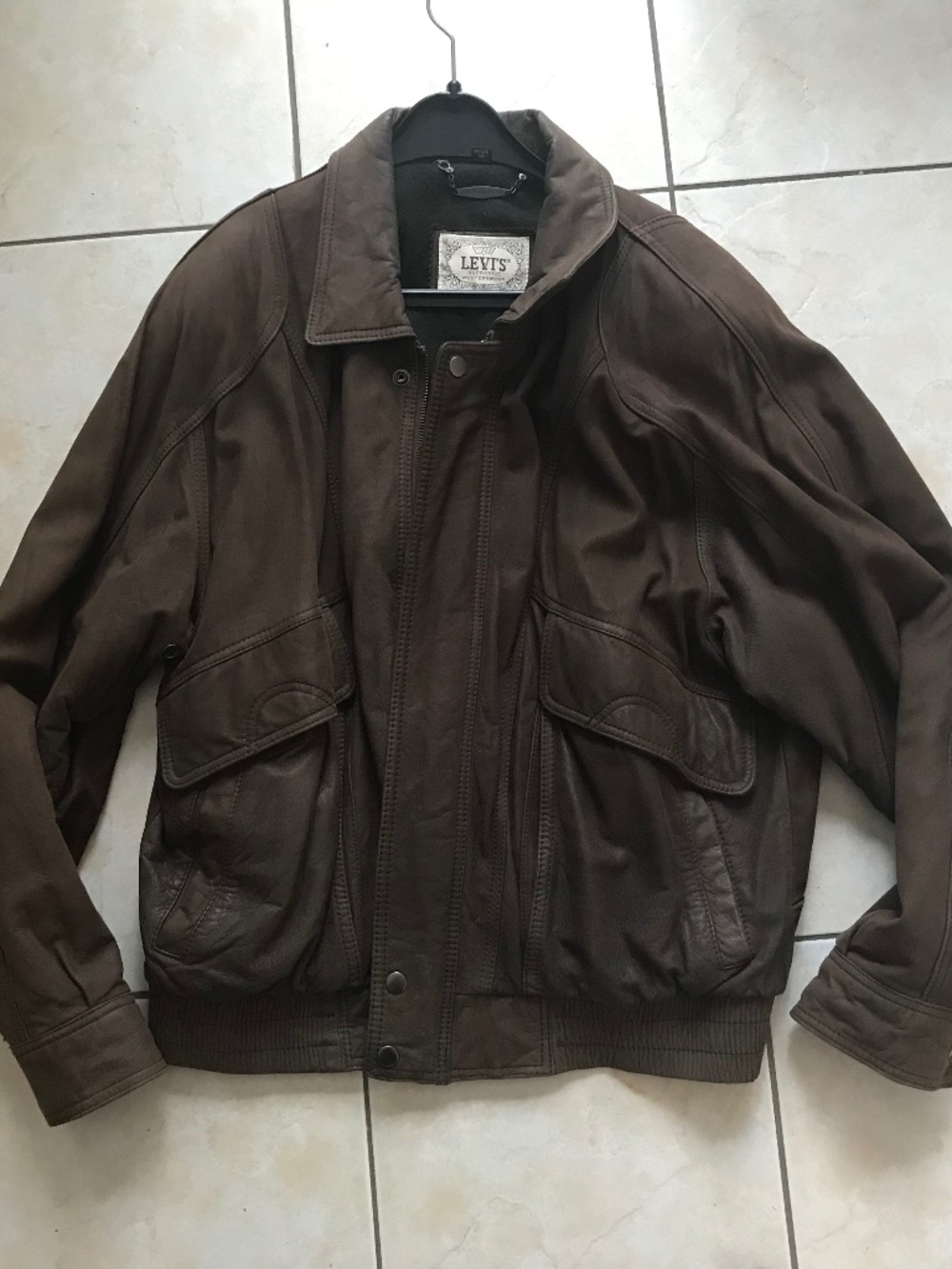 Levi’s brown Suede leather jacket